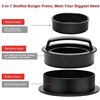 Image 3 : 2 Burger Press Kits; Hamburger Patty Makers for Making Stuffed/Pressed Burgers - Brand New