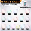 Image 3 : 8PC LED Light Lamp Bases with Remote Controls - Brand New