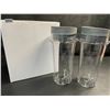 Image 2 : 2 Single Serve 16-Ounce Replacement Cups for Ninja Blenders - Brand New!