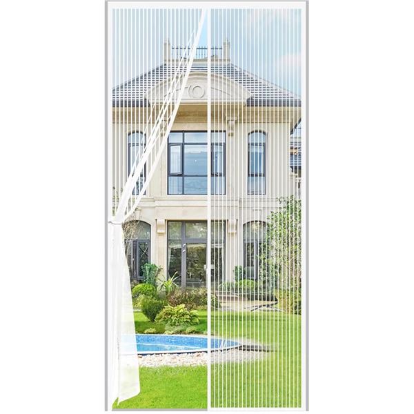 1 Magnetic Screen Door Kit for Interior/Exterior Use - New