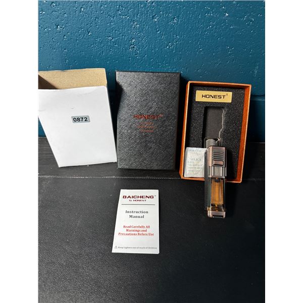 1 Honest Classic Butane Torch Lighter - New