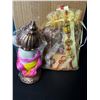Image 2 : 3 Tied Ribbons Rakhi Idol Figurines with Bracelets for Raksha Bandhan - New