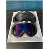 Image 1 : 1 2-Pack of Outdoor/Dirtbiking/Riding Goggles - Clear and Coloured - New