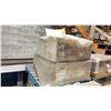 Image 2 : PALLET OF ELEGANCE COLLECTION 20 PACK SILVER GREY PLASTIC END CAPS *COMPATIBLE WITH ELEGANCE
