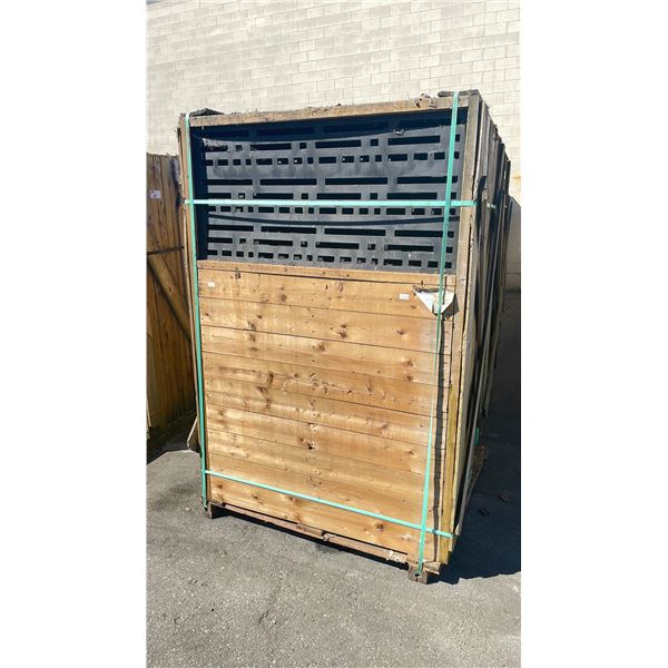 PALLET OF BARRETTE 4' X 6' PRIVACY FENCE PANEL - MORSE *19 PER PALLET*