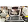 Image 3 : BOSCH HMC54151UC/05 STAINLESS STEEL/BLACK GLASS FRONT MICROWAVE SPEED OVEN