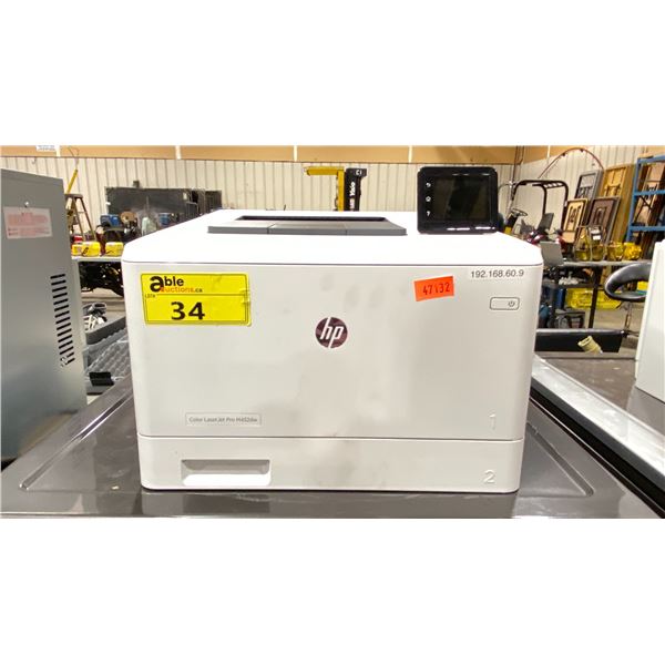 HP COLOR LASERJET PRO M452DW PRINTER