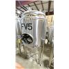 Image 2 : STAINLESS STEEL JACKETED CONE BOTTOM COMMERCIAL BREWERY FERMENTATION TANK W/FRONT ACCESS ON TRI-LEGS