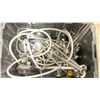 Image 2 : BIN OF ASSORTED COMMERCIAL BREWERY FITTINGS, HOSES, GAUGES & ATTACHMENTS
