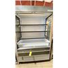 Image 2 : BEVERAGE-AIR VM-18 COMMERCIAL OPEN AIR MERCHANDISER/COOLER WITH PULL DOWN SCREEN