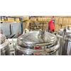 Image 3 : STAINLESS STEEL JACKETED CONE BOTTOM COMMERCIAL BREWERY FERMENTATION TANK W/FRONT ACCESS ON TRI-LEGS