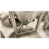 Image 4 : STAINLESS STEEL JACKETED CONE BOTTOM COMMERCIAL BREWERY FERMENTATION TANK W/FRONT ACCESS ON TRI-LEGS