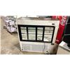 Image 2 : RK FOOD SERVICES RKDC-4-B BLACK GLASS FRONT COMMERCIAL ELECTRIC SLIDING DOOR DELI CASE