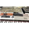 Image 3 : FUJIYAMA FP5100 ELECTRIC KEYBOARD PIANO WITH FOOT PEDAL, POWER ADAPTER, FOLDING STAND, & RED METAL