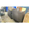 Image 2 : BROWN PLASTIC RATTAN OUTDOOR PATIO SECTIONAL SOFA PCS & CUSHIONS *PARTS ONLY, MUST TAKE ALL*