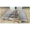 Image 1 : BLACK METAL CHECKER PLATE ADJUSTABLE EQUIPMENT RAMP WITH CASTERS