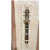 Image 2 : DECORATIVE WALL ART BY BC RESIDENT ARTIST JAN MACLEOD IN PLEXIGLASS CASE APPROX 57"H X 24 "W