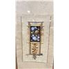 Image 2 : DECORATIVE WALL ART BY BC RESIDENT ARTIST JAN MACLEOD IN PLEXIGLASS CASE APPROX 57"H X 24 "W