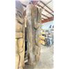 Image 3 : 98"H X 32"W CARVED FOAM ALLIGATOR REPLICA FIRST NATION TOTEM POLE
