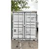 Image 2 : GREY 40' HC, 52,910 MAX CAPACITY INDUSTRIAL TRANSPORT CONTAINER WITH 4 DUAL SWING SIDE DOORS