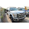 Image 4 : 2015 FORD F350 XLT SUPERDUTY, 4DR CREW CAB PU, WHITE, VIN 1FT8W3B66FED12694