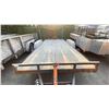 Image 8 : 2004 PJ FLAT DECK TRAILER, BLACK, VIN 4P5SA121242049444