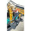 Image 4 : AGT INDUSTRIAL QK18Z YELLOW DIESEL POWERED RUBBER TRACK MINI EXCAVATOR WITH ATTACHED