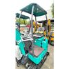 Image 3 : AGT INDUSTRIAL QK16Z TEAL GAS POWERED RUBBER TRACK MINI EXCAVATOR WITH ATTACHED