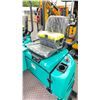 Image 5 : AGT INDUSTRIAL QK16Z TEAL GAS POWERED RUBBER TRACK MINI EXCAVATOR WITH ATTACHED