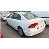 Image 2 : 2008 HONDA CIVIC HYBRID, 4DRSD, WHITE, VIN JHMFA36208S800930