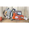 Image 1 : HUSQVARNA K760 ORANGE GAS-POWERED CUT-OFF SAW - 14" TACTI-CUT VH5 BLADE INSTALLED