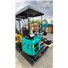 Image 3 : AGT INDUSTRIAL MH12-Z TEAL GAS POWERED RUBBER TRACK MINI EXCAVATOR WITH ATTACHED