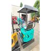 Image 4 : AGT INDUSTRIAL MH12-Z TEAL GAS POWERED RUBBER TRACK MINI EXCAVATOR WITH ATTACHED