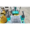 Image 5 : AGT INDUSTRIAL MH12-Z TEAL GAS POWERED RUBBER TRACK MINI EXCAVATOR WITH ATTACHED