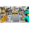 Image 5 : AGT INDUSTRIAL H12 YELLOW GAS POWERED RUBBER TRACK MINI EXCAVATOR WITH ATTACHED