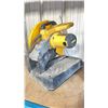 Image 3 : DEWALT D28710 YELLOW ELECTRIC CHOP SAW - 14" STATIONARY STYLE W/ BLACK BASE