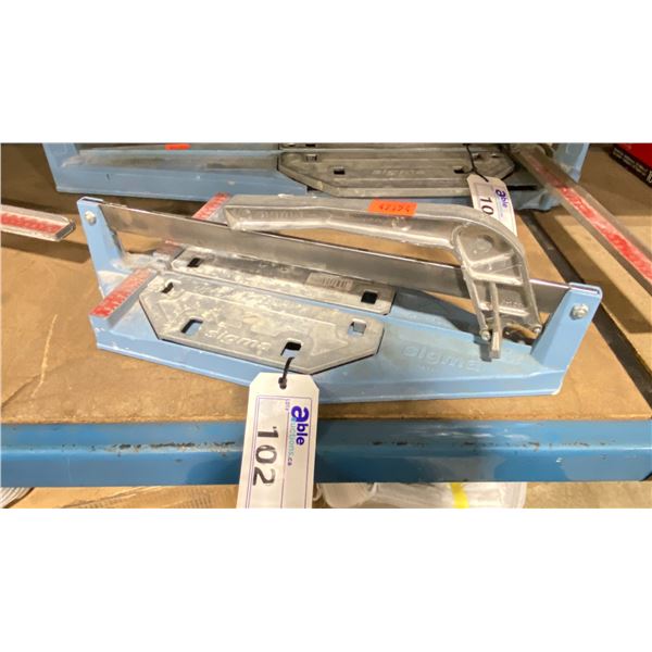 SIGMA TILE CUTTER