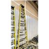 Image 2 : FEATHERLITE 12' YELLOW INDUSTRIAL STEP LADDER