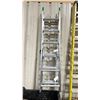 Image 2 : FEATHERLITE 15' 11" ALUMINUM INDUSTRIAL 3 STAGE EXTENSION LADDER