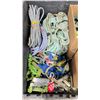 Image 2 : PALLET CRATE OF ASSORTED REPEL LINE, SAFETY HARNESSES, & CONSTRUCTION RIGGING ROPE