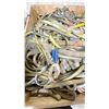 Image 2 : WOODEN PALLET CRATE OF ASSORTED COMMERCIAL INDUSTRIAL LIFTING STRAPS *PALLET CRATE INCLUDED*