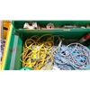 Image 2 : GREENLEE 2448 METAL 24"W X 48"L X 34"H MOBILE STORAGE BOX WITH ASSORTED CONSTRUCTION SITE EXTENSION