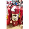 Image 2 : 8 ASSORTED LARGE RED COMMERCIAL FIRE EXTINGUISHERS *BUYER TO CERTIFY*