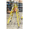 Image 2 : WERNER 6' YELLOW INDUSTRIAL STEP LADDER