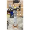 Image 2 : BALDOR 8250W GREY INDUSTRIAL BENCH GRINDER - MOUNTED ON HEAVY DUTY PEDESTAL STAND