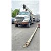 Image 2 : 2004 STERLING TRUCK LT 9500, 2DR CRANE TRUCK FLAT DECK, WHITE, VIN 2FZHAZCV64AN24620