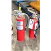 Image 2 : 5 ASSORTED RED COMMERCIAL FIRE EXTINGUISHERS *BUYER TO CERTIFY*
