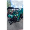 Image 2 : AGT INDUSTRIAL MH12-Z TEAL GAS POWERED RUBBER TRACK MINI EXCAVATOR WITH ATTACHED