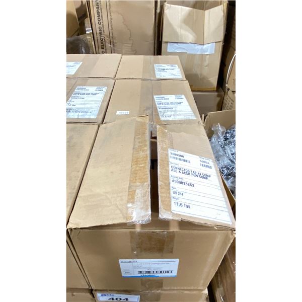 3 CASES OF UB 214 ALUMINUM H-TYPE COMPRESSION CONNECTORS 500 PER CASE