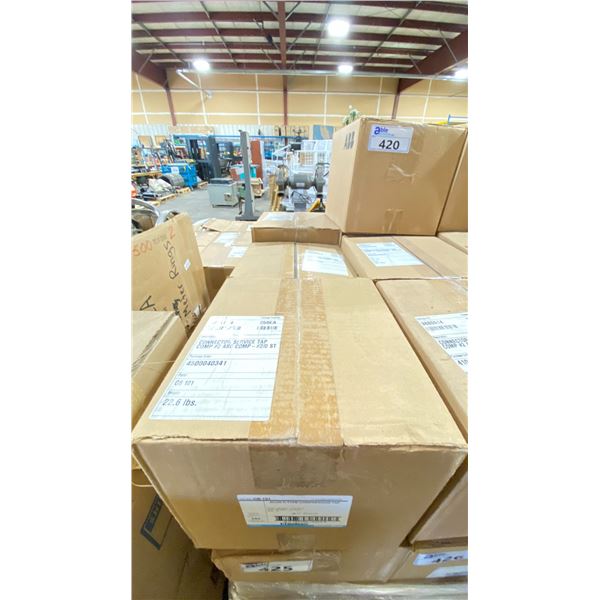 3 CASES OF OB 101 ALUMINUM H-TYPE COMPRESSION CONNECTORS 250 PER CASE